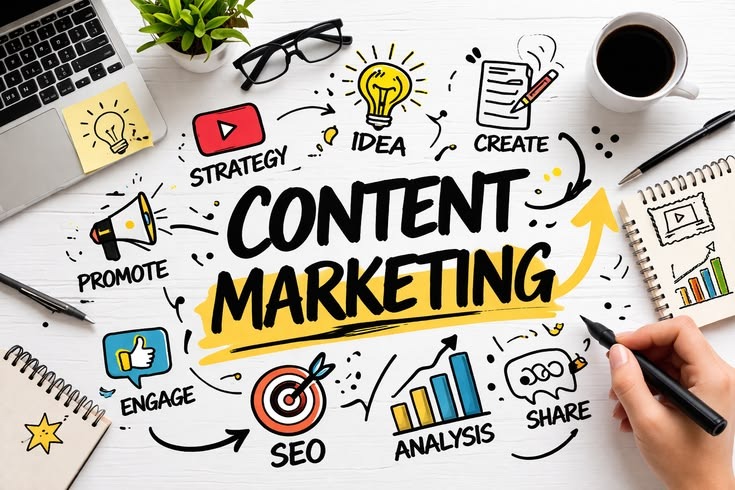 Content marketing, Essential Components of Digital Advertising.